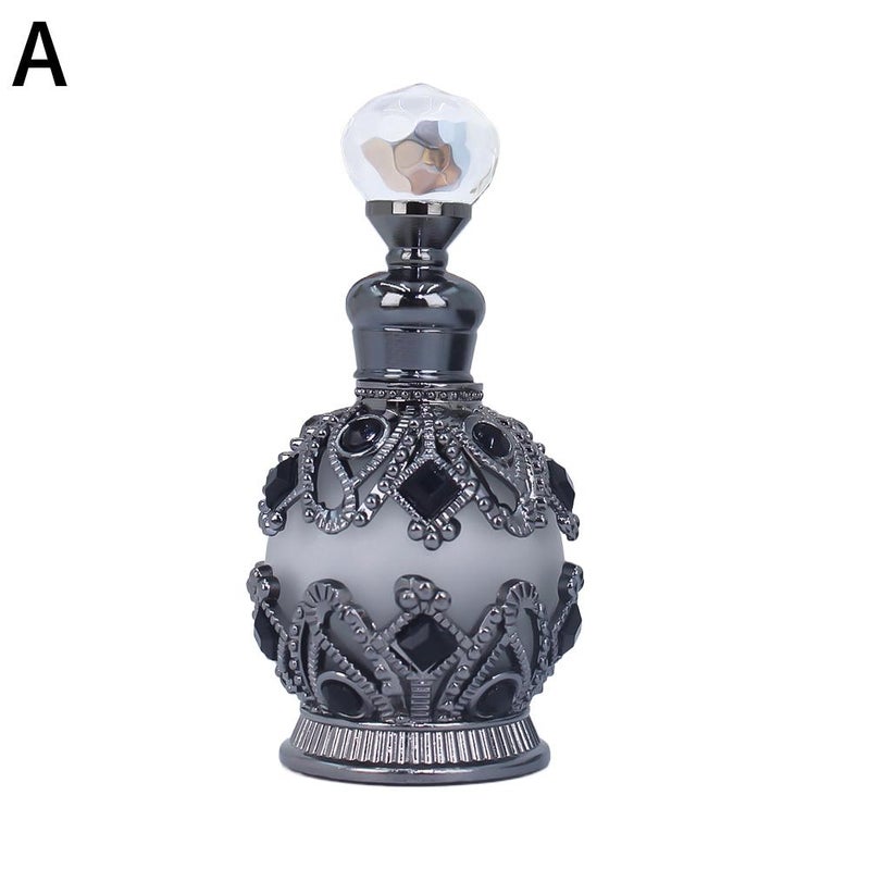 15ml high-end glass perfume bottle for beauty salons, essential oil dispenser.